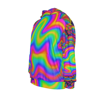 Men's Drop Shoulder Patch Pocket Hoodie