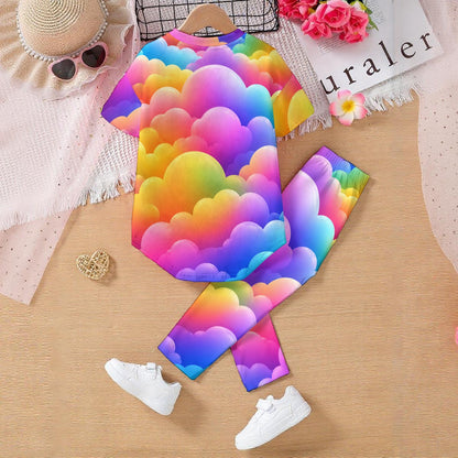 Kids' Casual Top and Pants Set