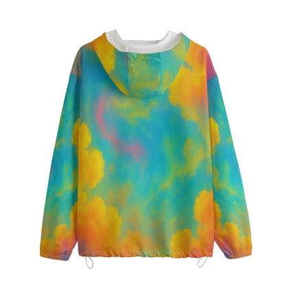 Unisex Pullover Jacket With Zipper Closure