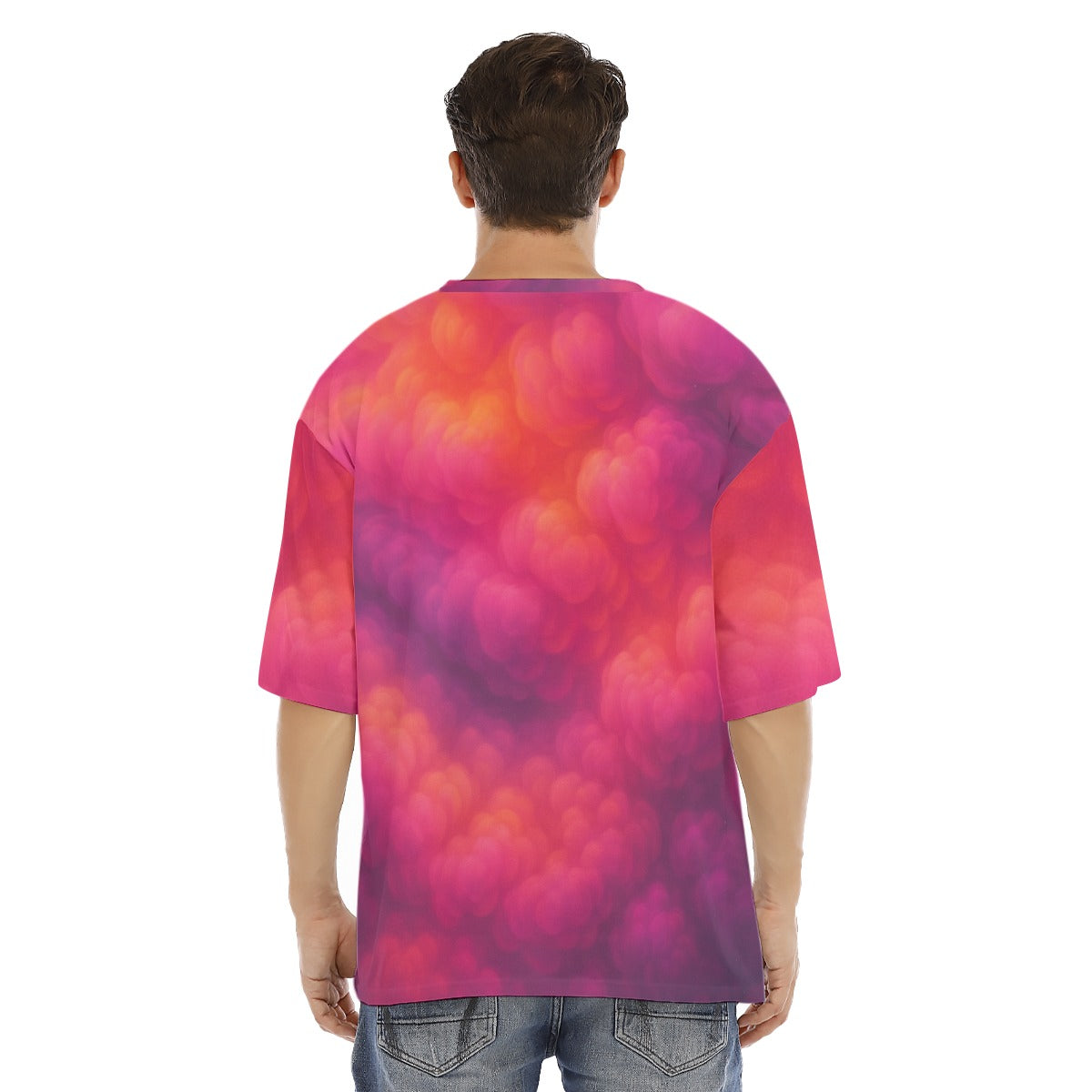 Men's Drop Shoulder T-shirt With Short Sleeve