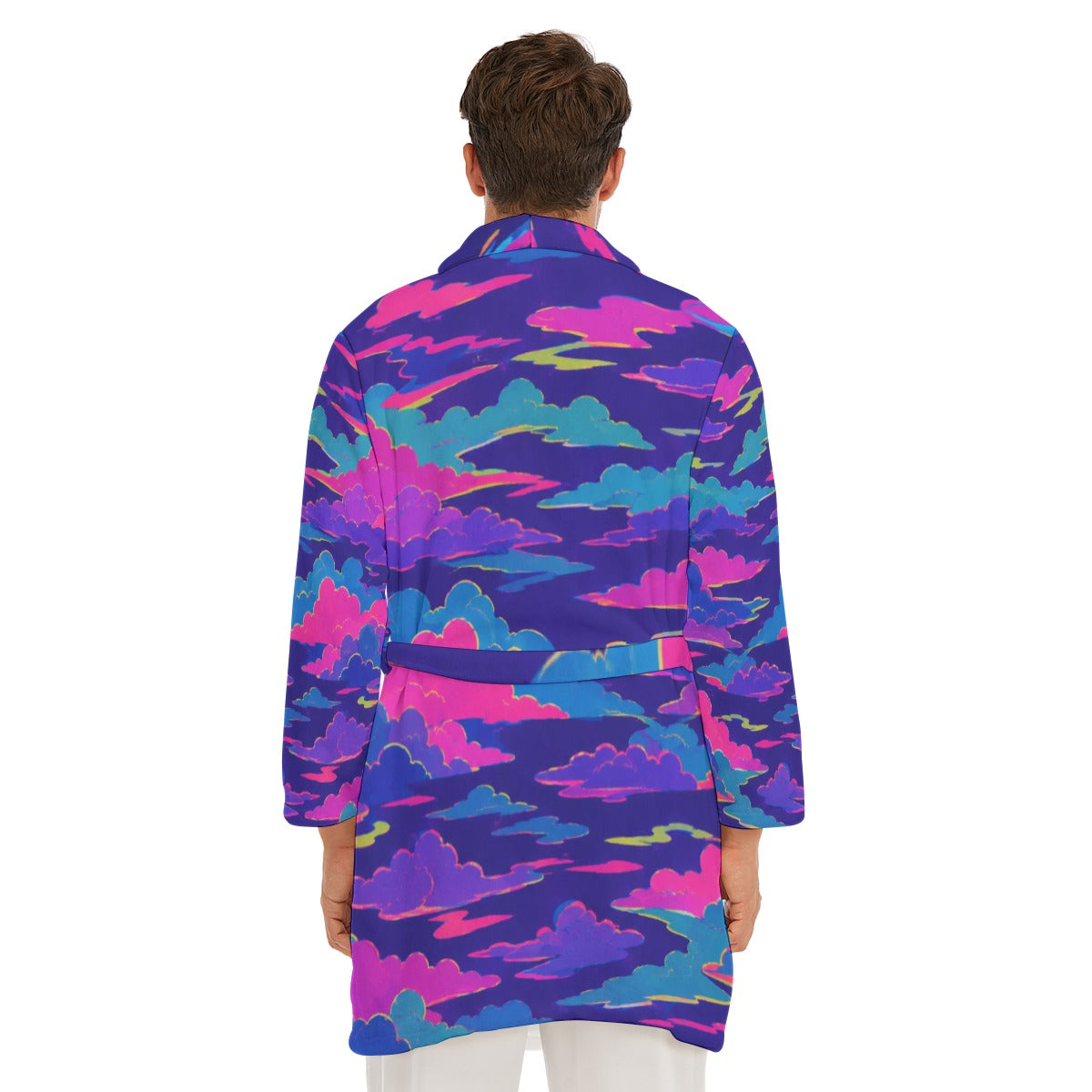 Men's Borg Fleece Robe by O’Nimbus – view 4