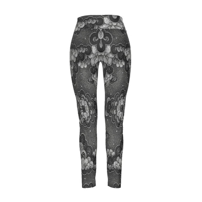 Women's High Waist Leggings | Side Stitch Closure