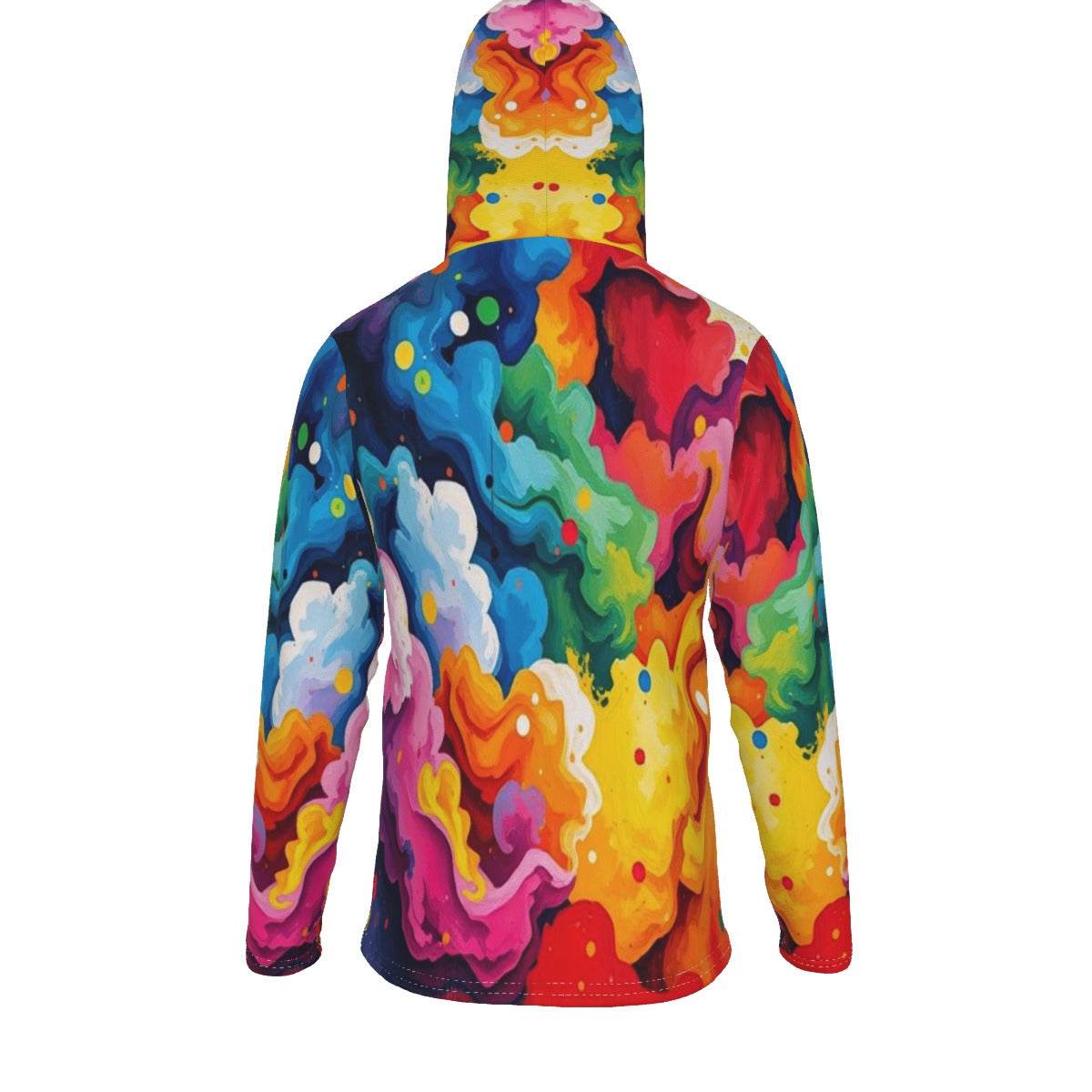 Men's Pullover Hoodie With Mask - view 2