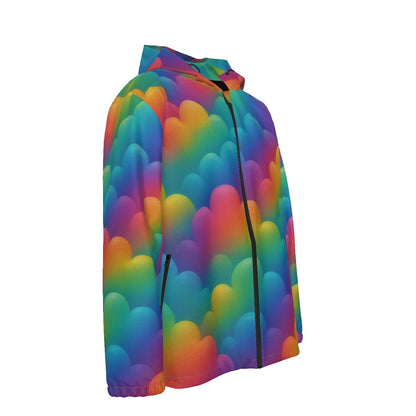 Men's Hooded Zipper Windproof Jacket