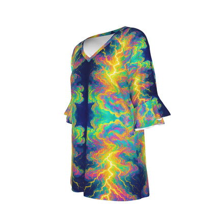 Women's T-shirt With Bell Sleeve