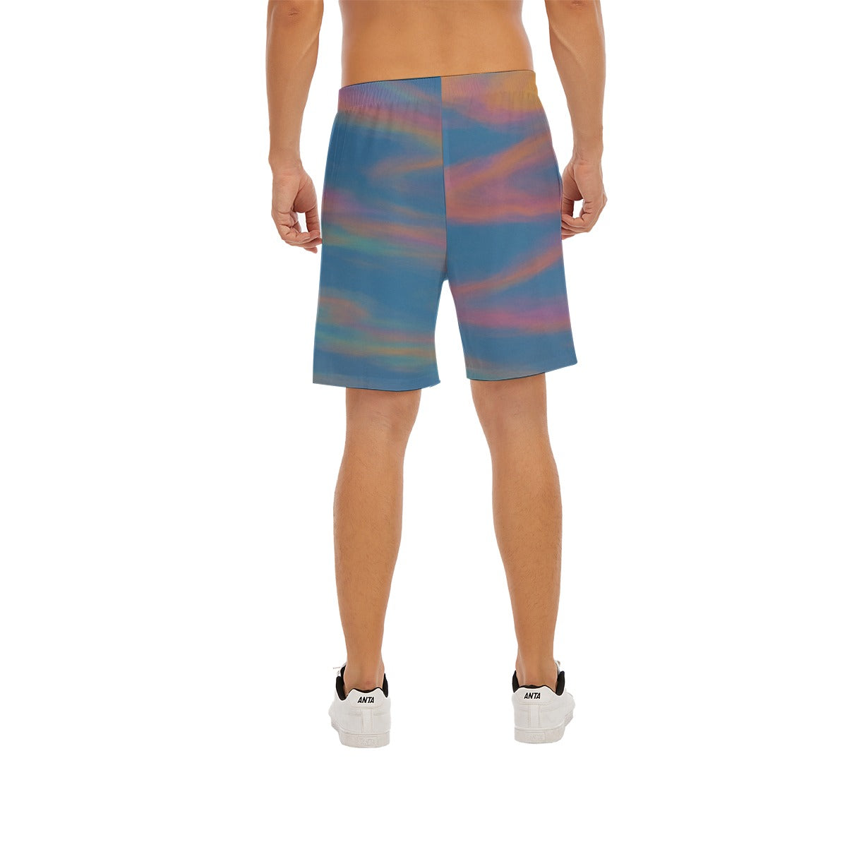 Men's Beach Shorts With Elastic Waist
