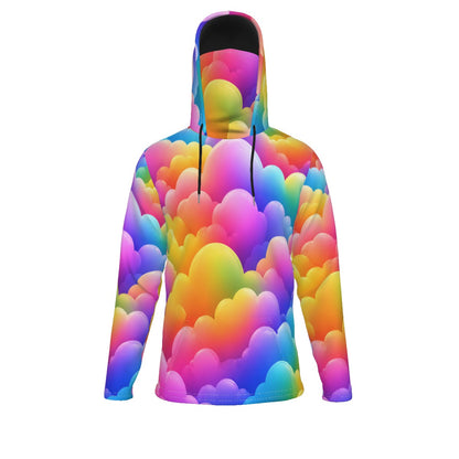 Men's Pullover Hoodie With Mask - view 1