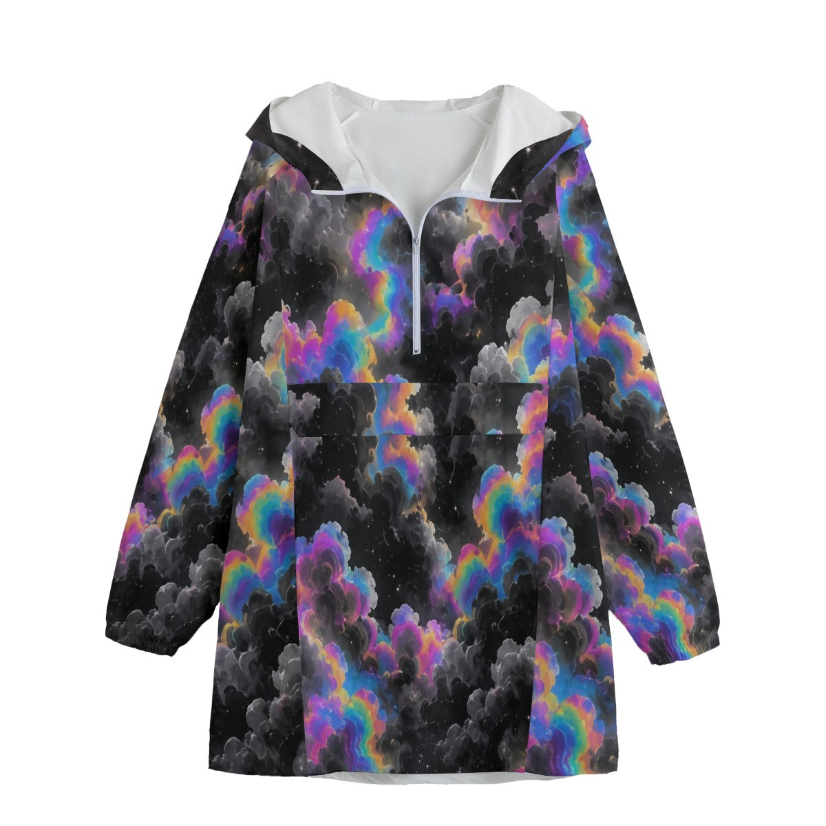 Unisex Windbreaker Long Jacket by O’Nimbus