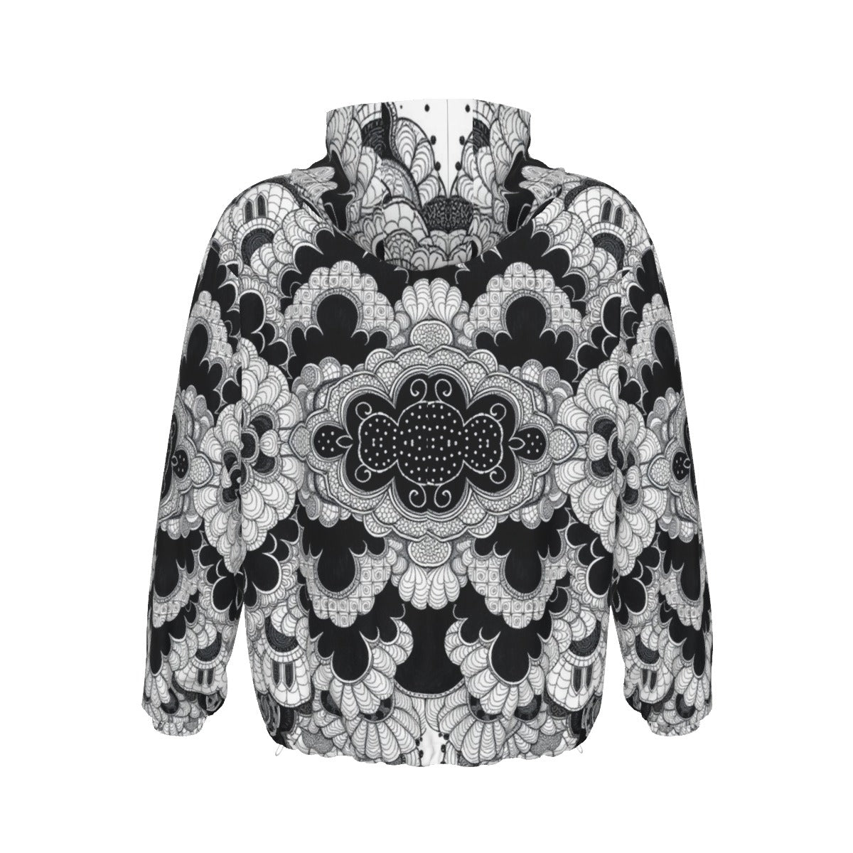 Unisex Pullover Jacket With Zipper Closure