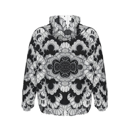 Unisex Pullover Jacket With Zipper Closure