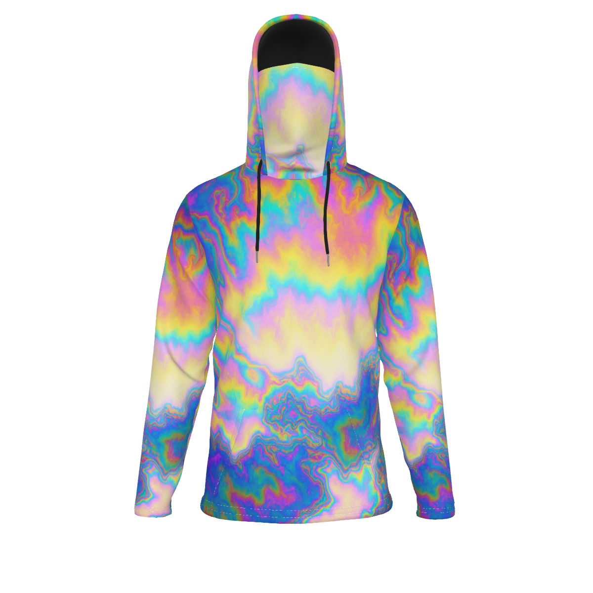 Men's Pullover Hoodie With Mask - view 1