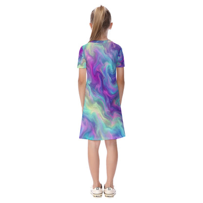 Kid's Short Sleeve Dress
