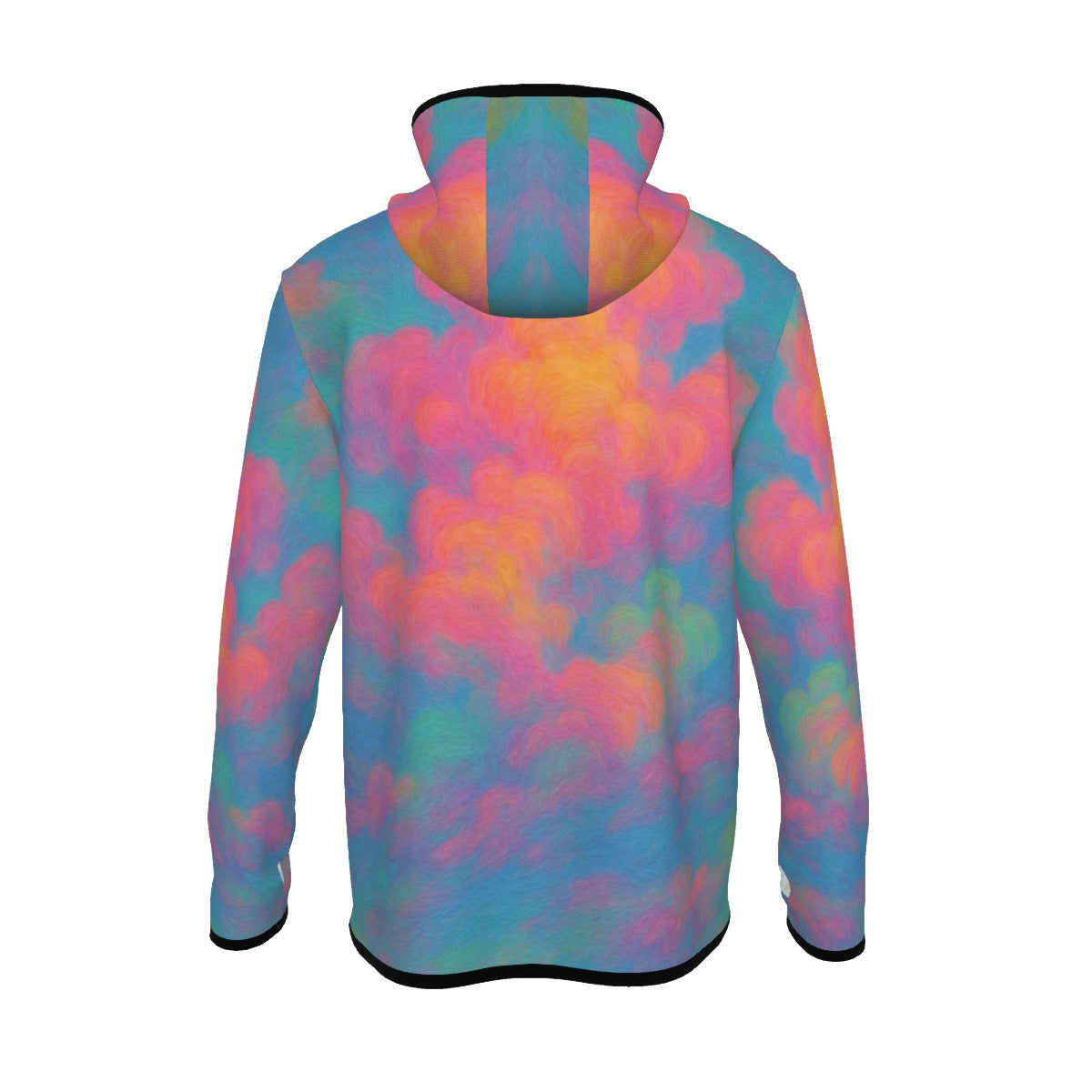 Men's Stylish Hoodie with Thumb Hole Design - view 2