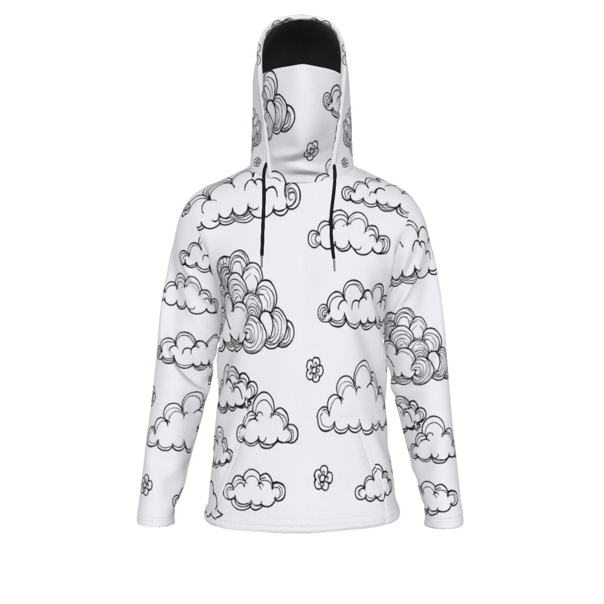 Men's Pullover Hoodie With Mask - view 1