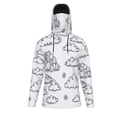 Men's Pullover Hoodie With Mask - view 1