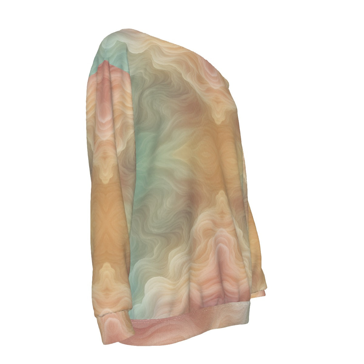 Women's Off-Shoulder Sweatshirt