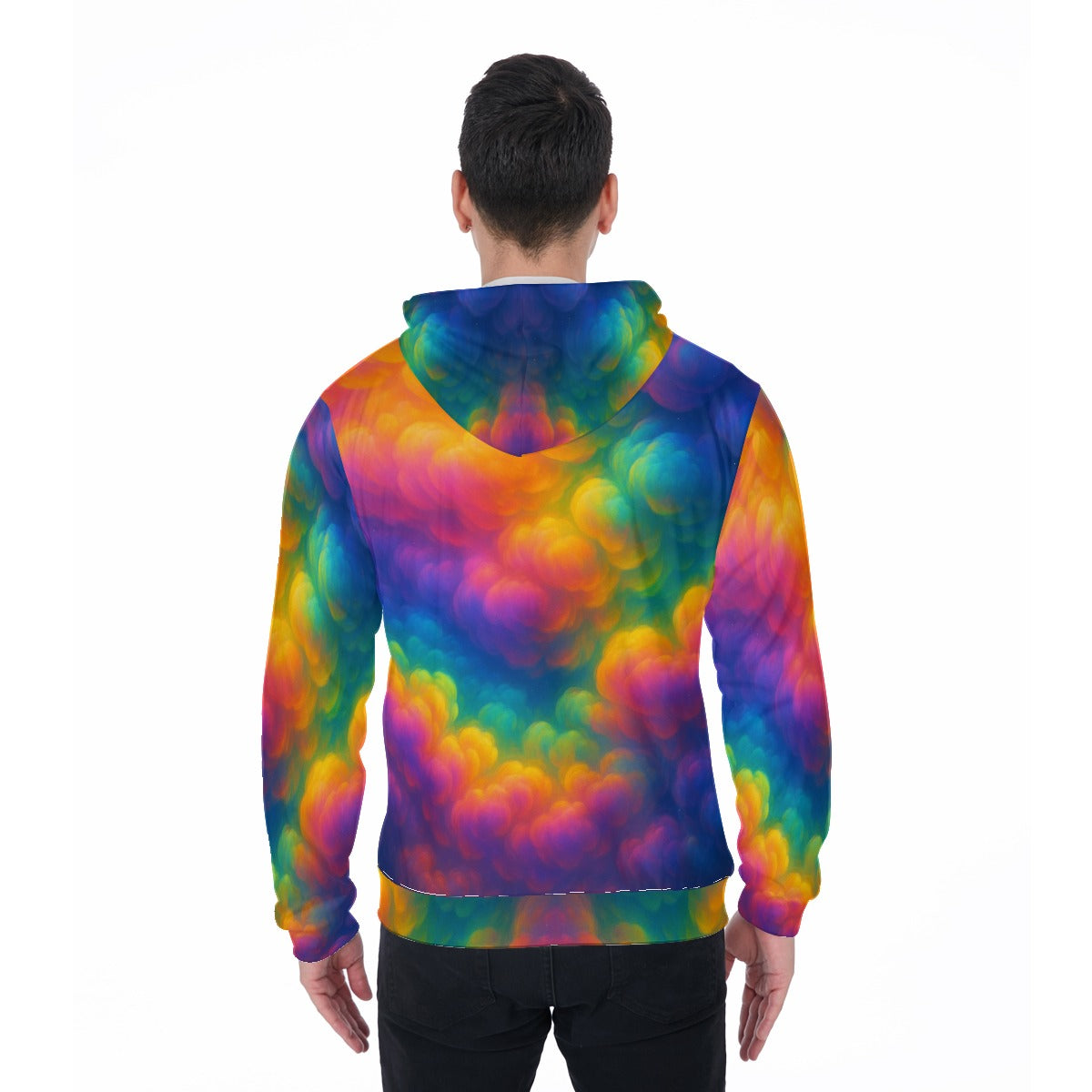 Unisex Zip Up Hoodie With Pocket