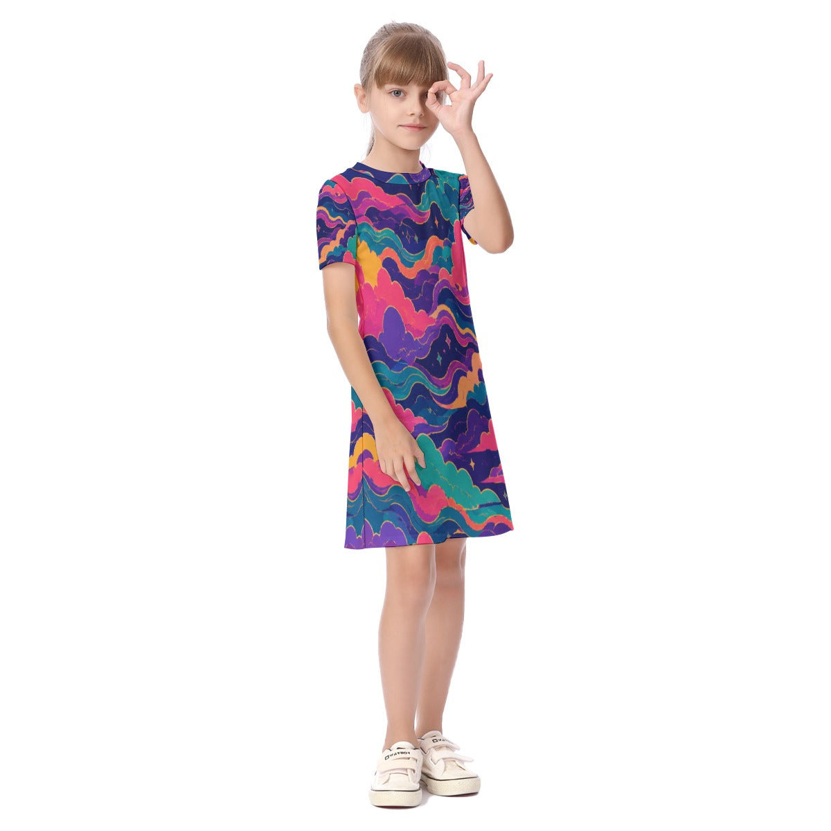 Children's Short Sleeve Dress by O’Nimbus – view 2
