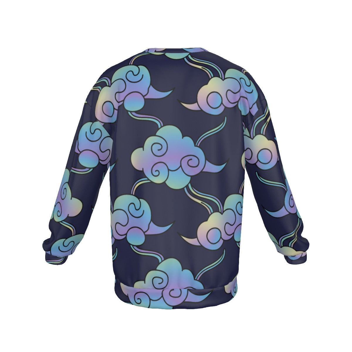 Men's Drop Shoulder Round Neck Long-Sleeved Sweatshirt