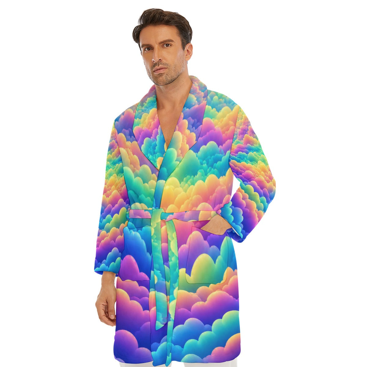 Men's Borg Fleece Robe