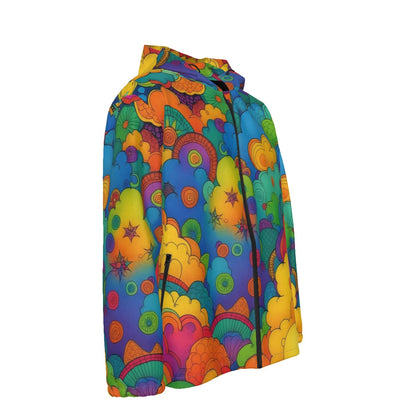 Men's Hooded Zipper Windproof Jacket