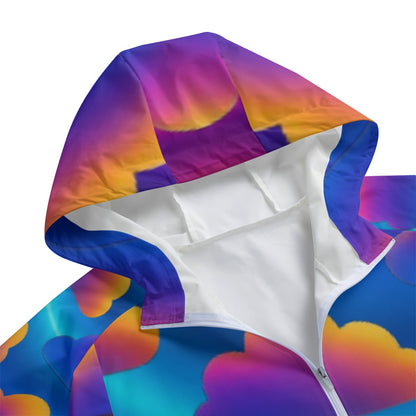 Unisex Windbreaker Long Jacket