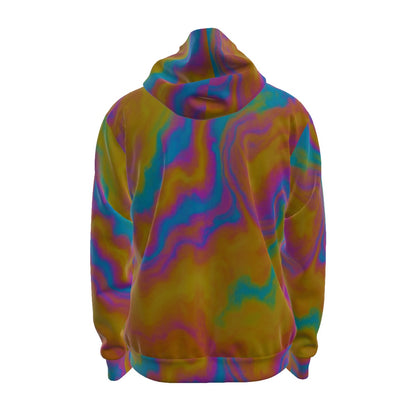 Unisex Zipper Hoodie With Black Lining