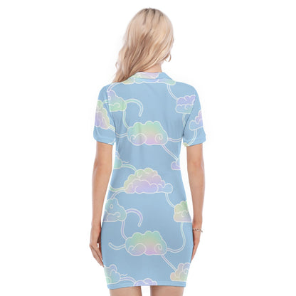 Women's Polo Collar Dress