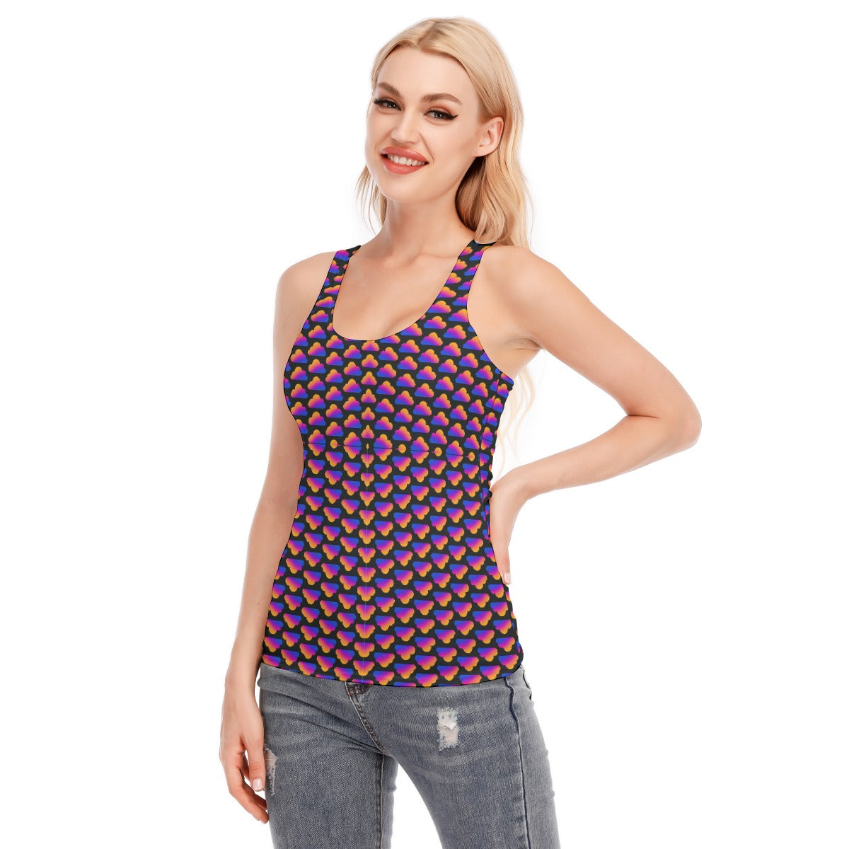 Women's Racer Vest | 190GSM Cotton