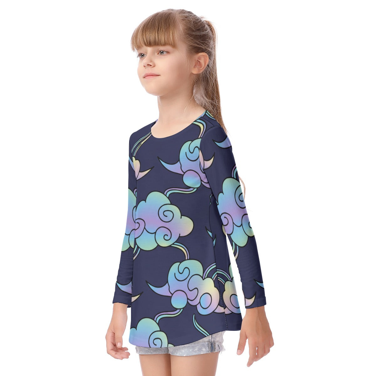 Kid's Long Sleeve O-neck T-shirt