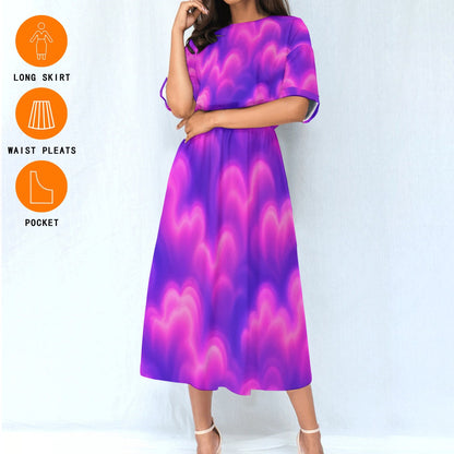 Women's Elastic Waist Dress