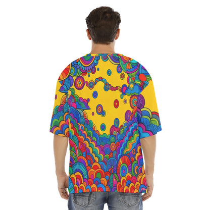 Men's Drop Shoulder T-shirt With Short Sleeve