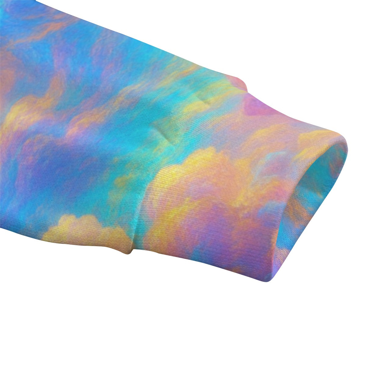 Unisex Drop-shoulder Knitted Fleece Sweater