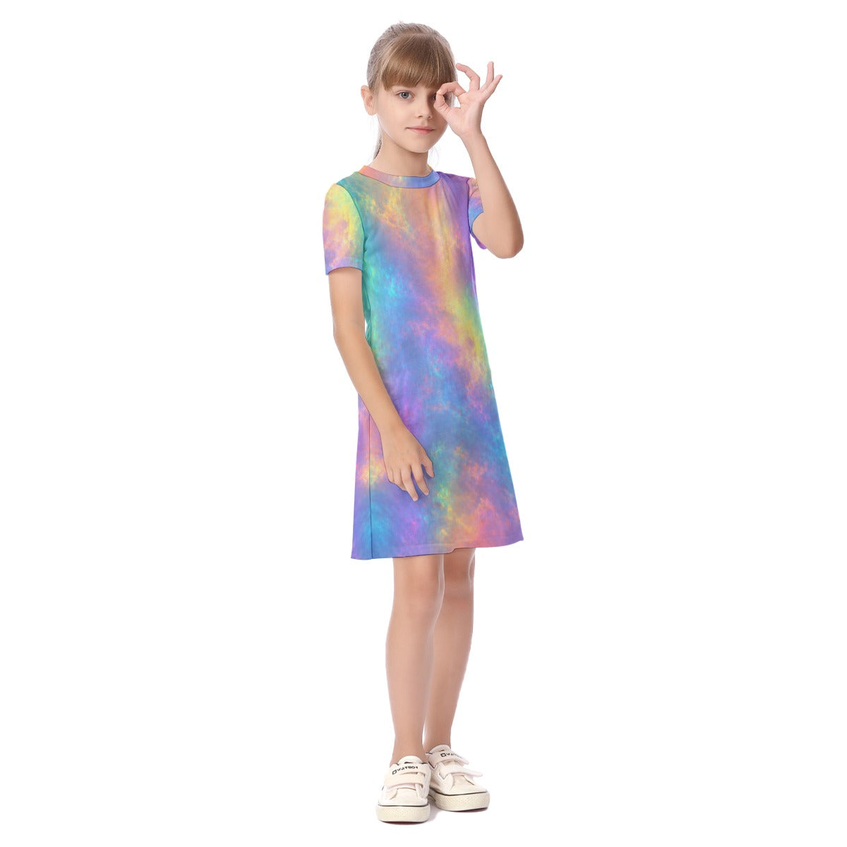 Kid's Short Sleeve Dress