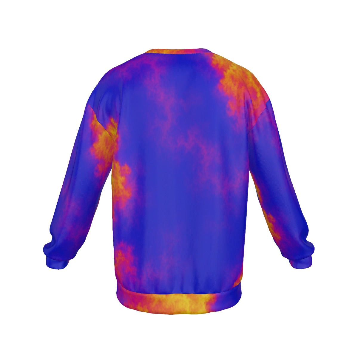 Men's Drop Shoulder Round Neck Long-Sleeved Sweatshirt