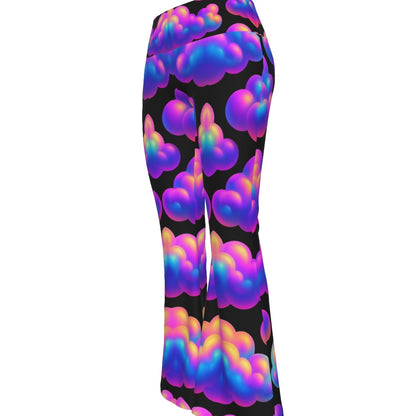 All-over print Women's Flare Yoga Pants