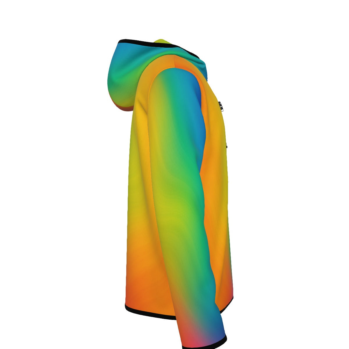 Men's Stylish Hoodie with Thumb Hole Design - view 3