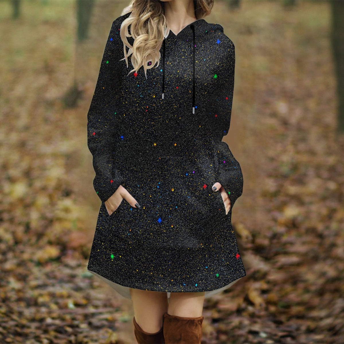 Women's Longline Hoodie Dress