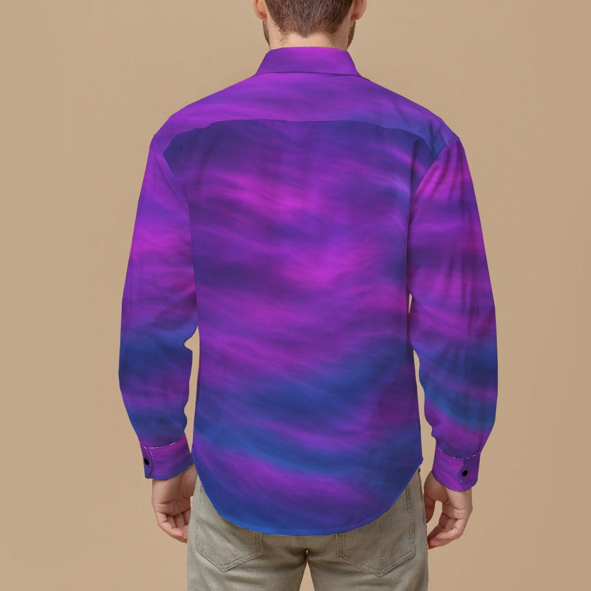 Men's Slim Fit Long Sleeve Shirt