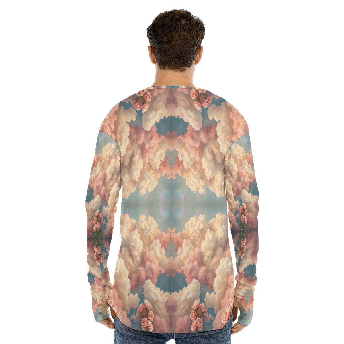 Men's Fingerless Long Sleeve T-shirt