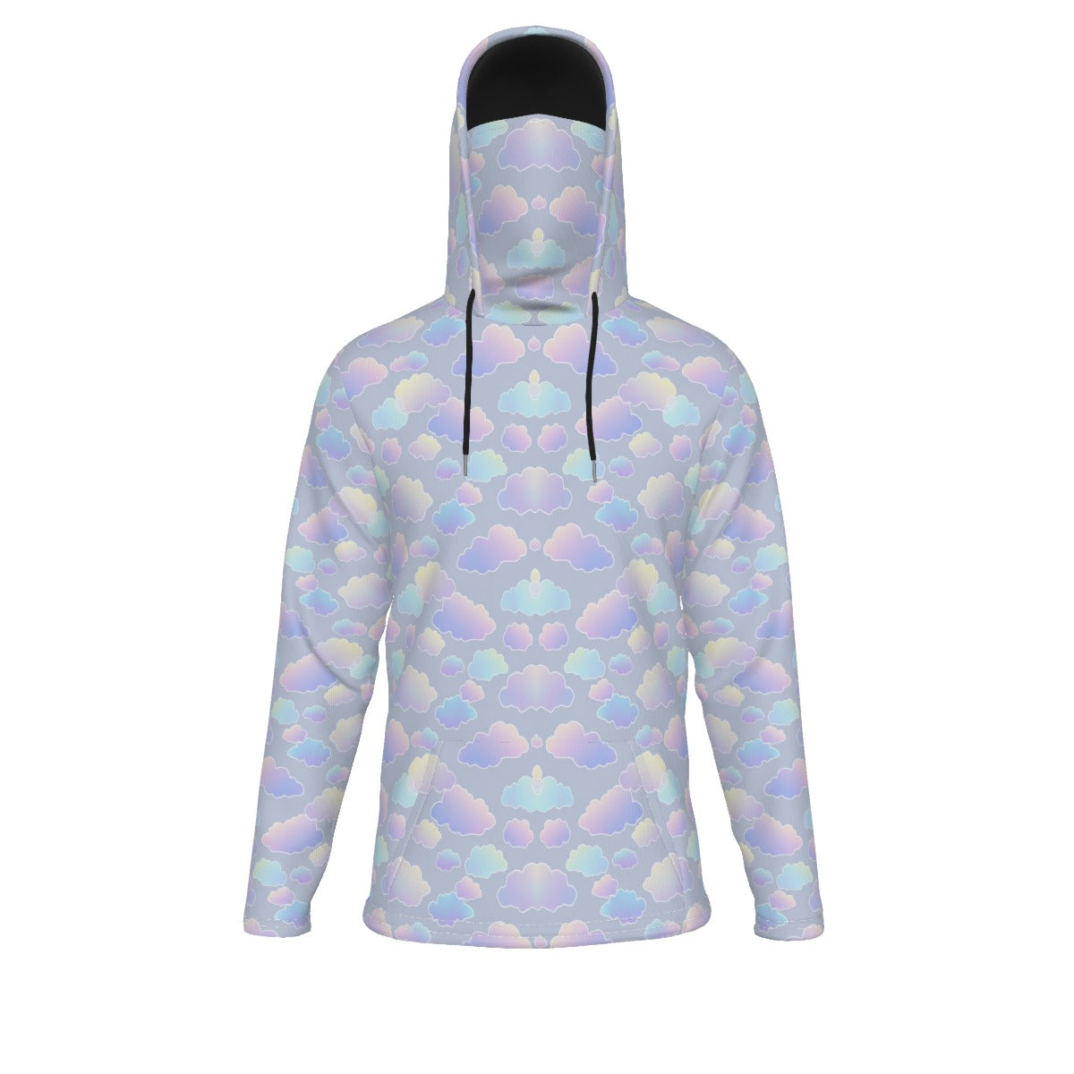 Men's Pullover Hoodie With Mask - view 1