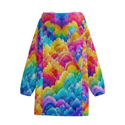 Unisex Windbreaker Long Jacket