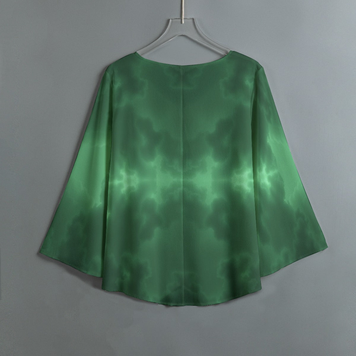 Women's V-neck T-shirt With Irregular Hem