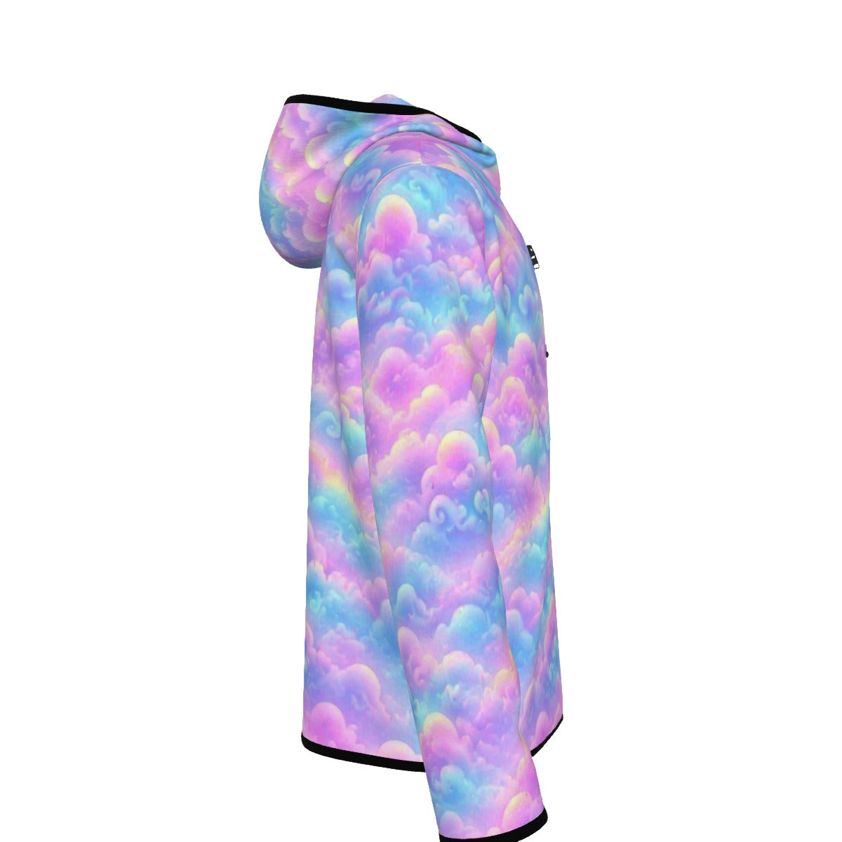 Men's Stylish Hoodie with Thumb Hole Design - view 3