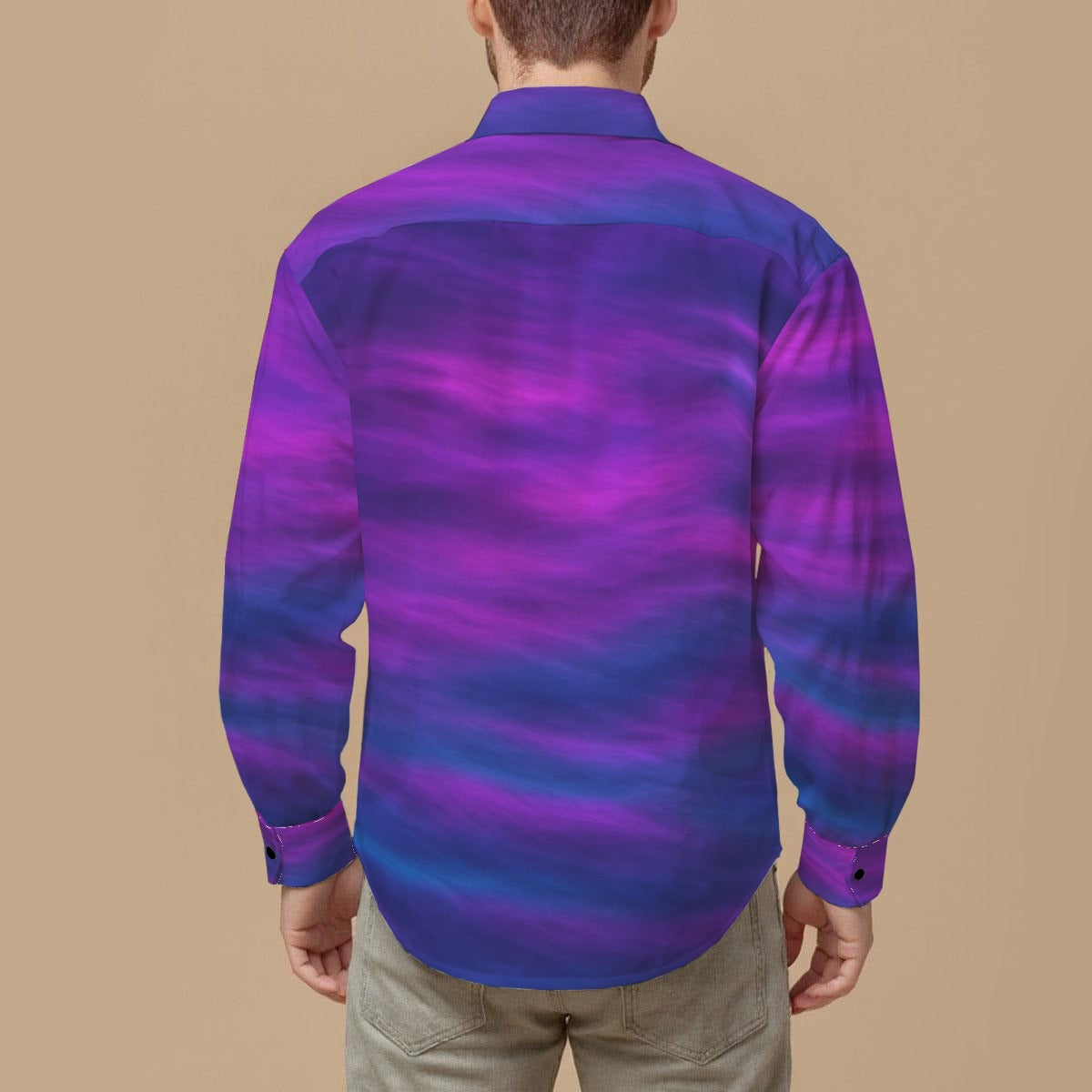 Men's Slim Fit Long Sleeve Shirt