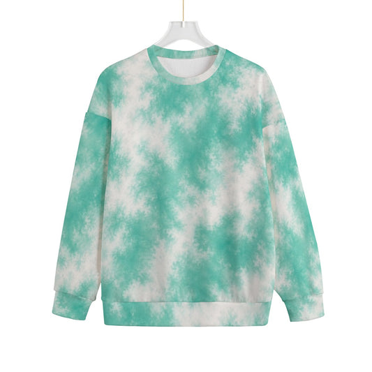 Unisex Drop-shoulder Knitted Fleece Sweater - view 1