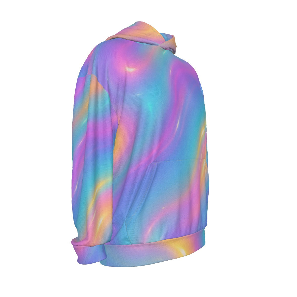 Men's Drop Shoulder Patch Pocket Hoodie