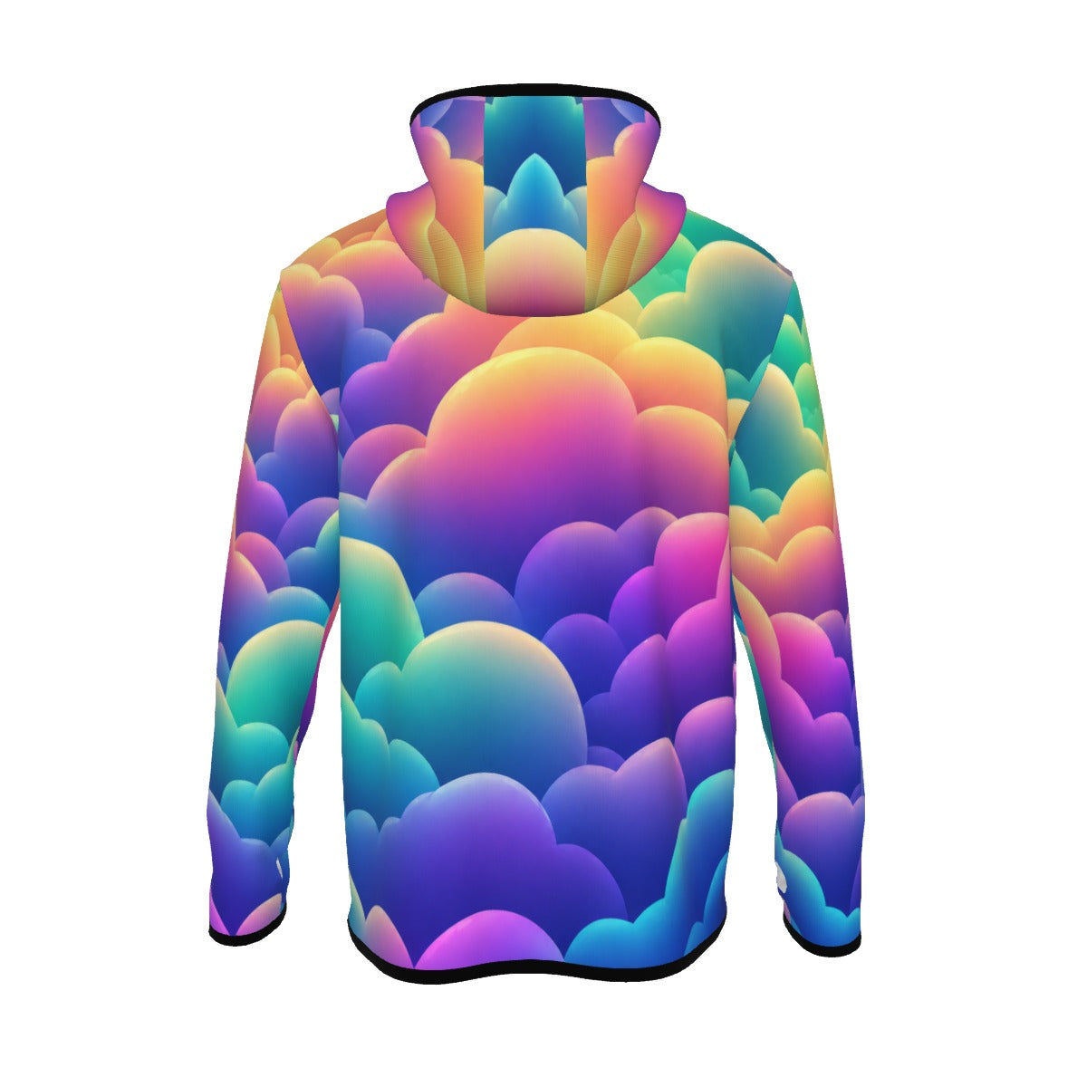Men's Stylish Hoodie with Thumb Hole Design - view 2