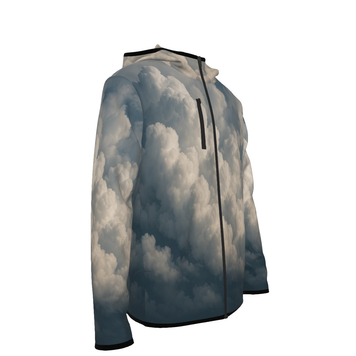 Men's Stylish Hoodie with Thumb Hole Design - view 4