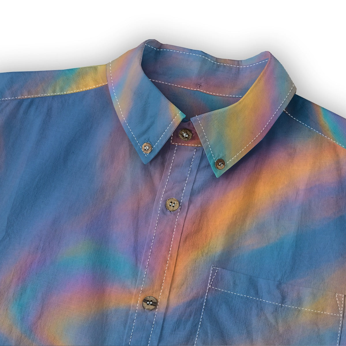 Men's Casual Lapel Long Sleeve Shirt|125GSM Cotton